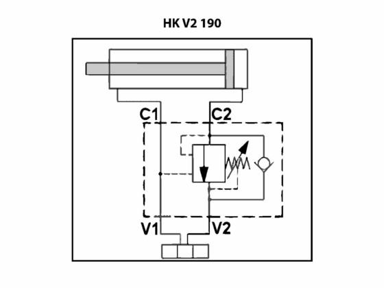 Övercenterventil VBCD/A SE 3/8" V0392 OM - V2190.A600