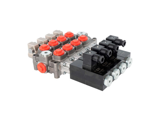 Contarini monoblokk sentral. QM 45 /3E/3E/3E/3E/24V.4 sleider.Ref. no. DQM44SGN11S003