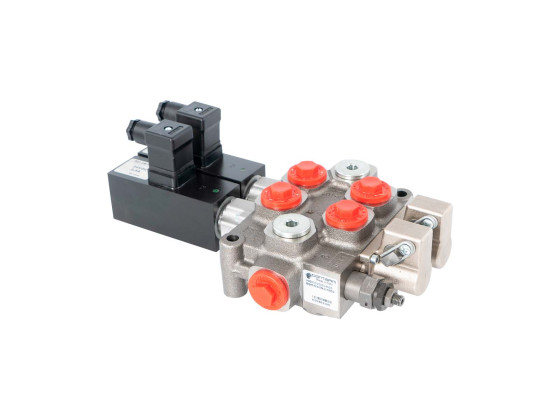 Monoblockcentral QM 45 /3E/3E/24V 2 sektioner el.akt.