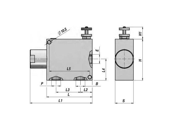 Prioriteringsventil tryckkompenserad VPR3 1/2"