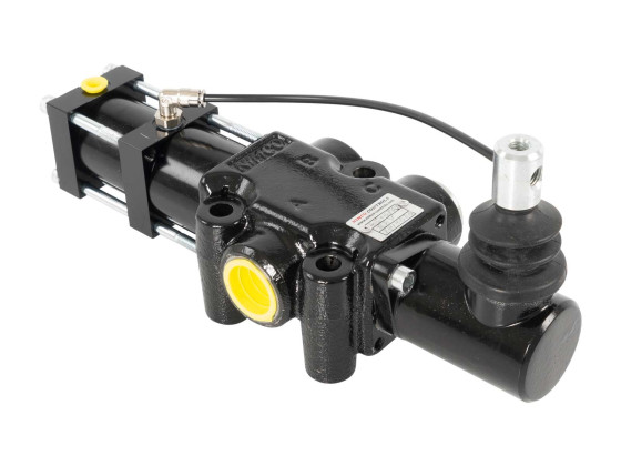 Tippstoppventil pneumatisk