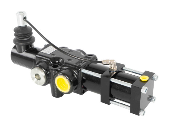 Tippstoppventil pneumatisk