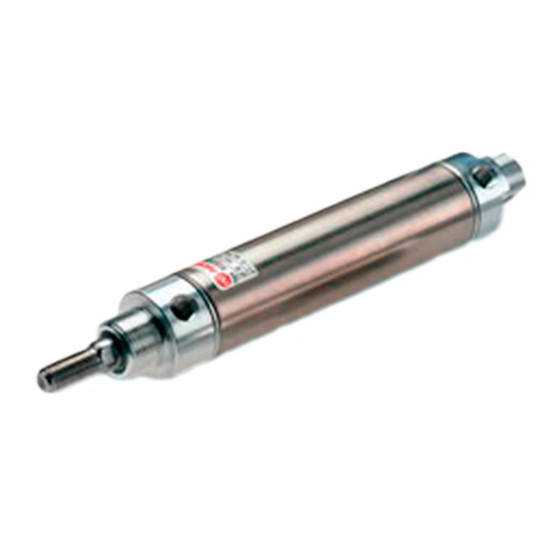 Dubbelverkande cylinder Ø25x100mm 1/8" Norgren