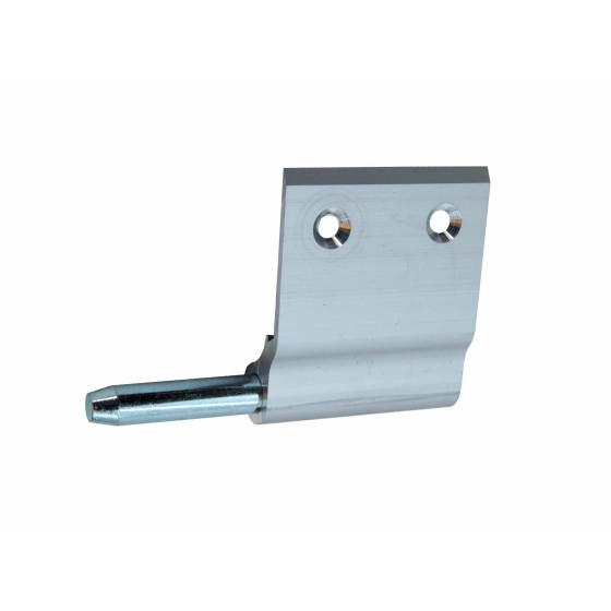 Gångjärn vänster 160/90mm m/tapp komplett alu