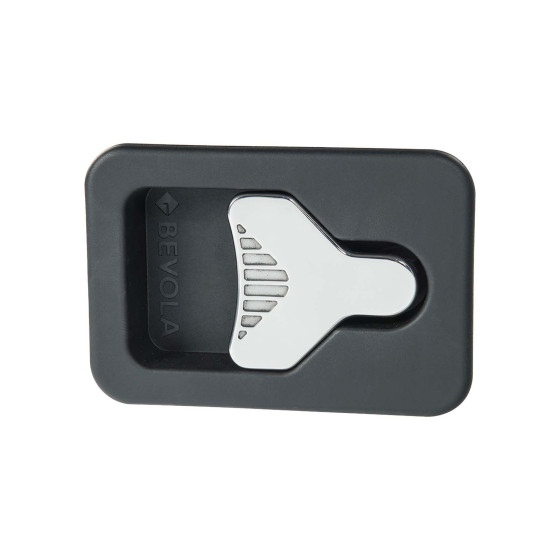 Inbyggnadslås plast m/låscylinder+packning 176x120 BevoBox