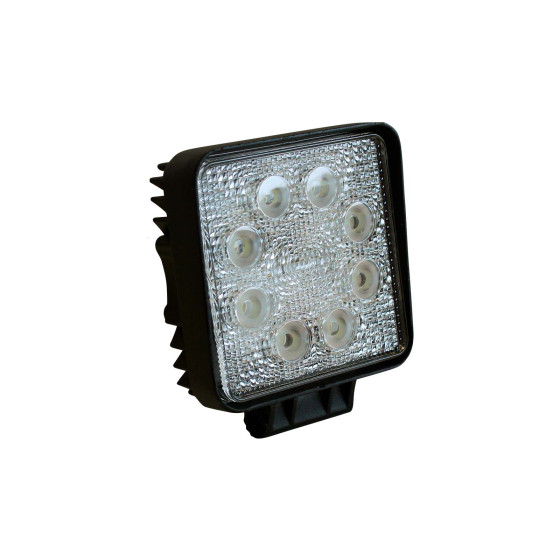 Arbetslampa LED 10-30V 9 LED 110x110x45 mm. 1500 lumen