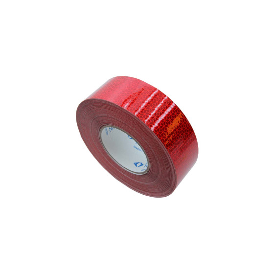 Reflexband 50mm 50m röd