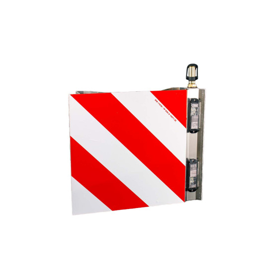 Bred last markering med ljus EU vänster fram