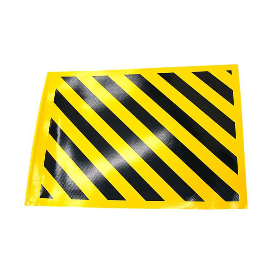 Varningsflagga till lift