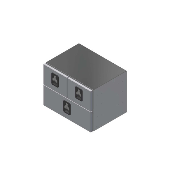 BevoBox mix Premiumr L800xH600xD600 3lådor