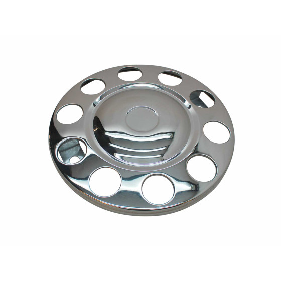 Navring 10 hål stängd bd 335mm rostfri