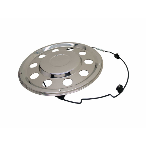 Bakkapsel 20-22,5 rostfri