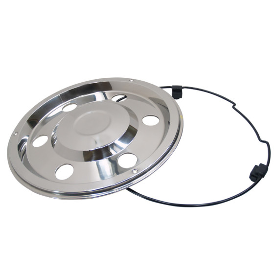 Bakkapsel 17,5 rostfri