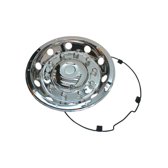 Bakkapsel 22,5 Deluxe rostfri