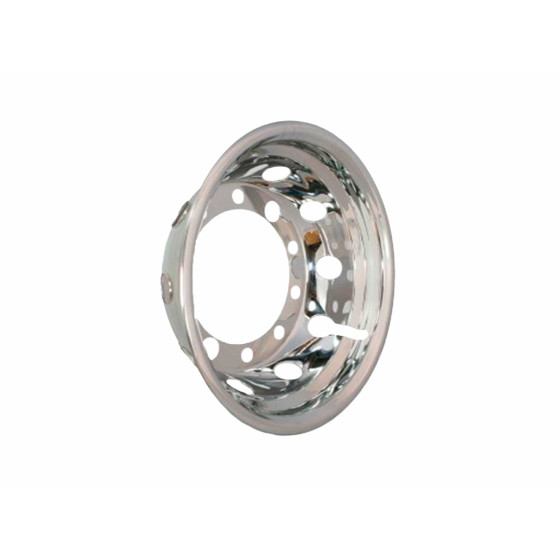 Bakkapsel för 22,5x11,75 10 hjuls SS rostfri