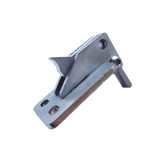 Säkerhetslås f. stödbensplatta t. hållare