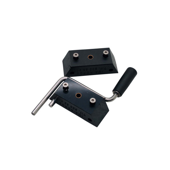 Roll up 2st konsoller 1 rostfri handvev