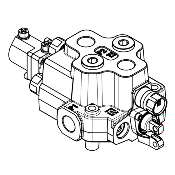 NH Hydraulcentral RM 271 250/1P - 1601-020700 ersätter 905490