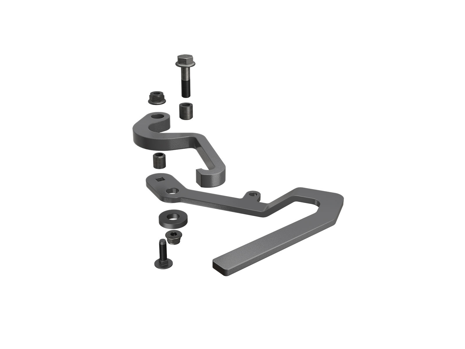 URSP-2 180 Låsespak og håndtakssett - høyre