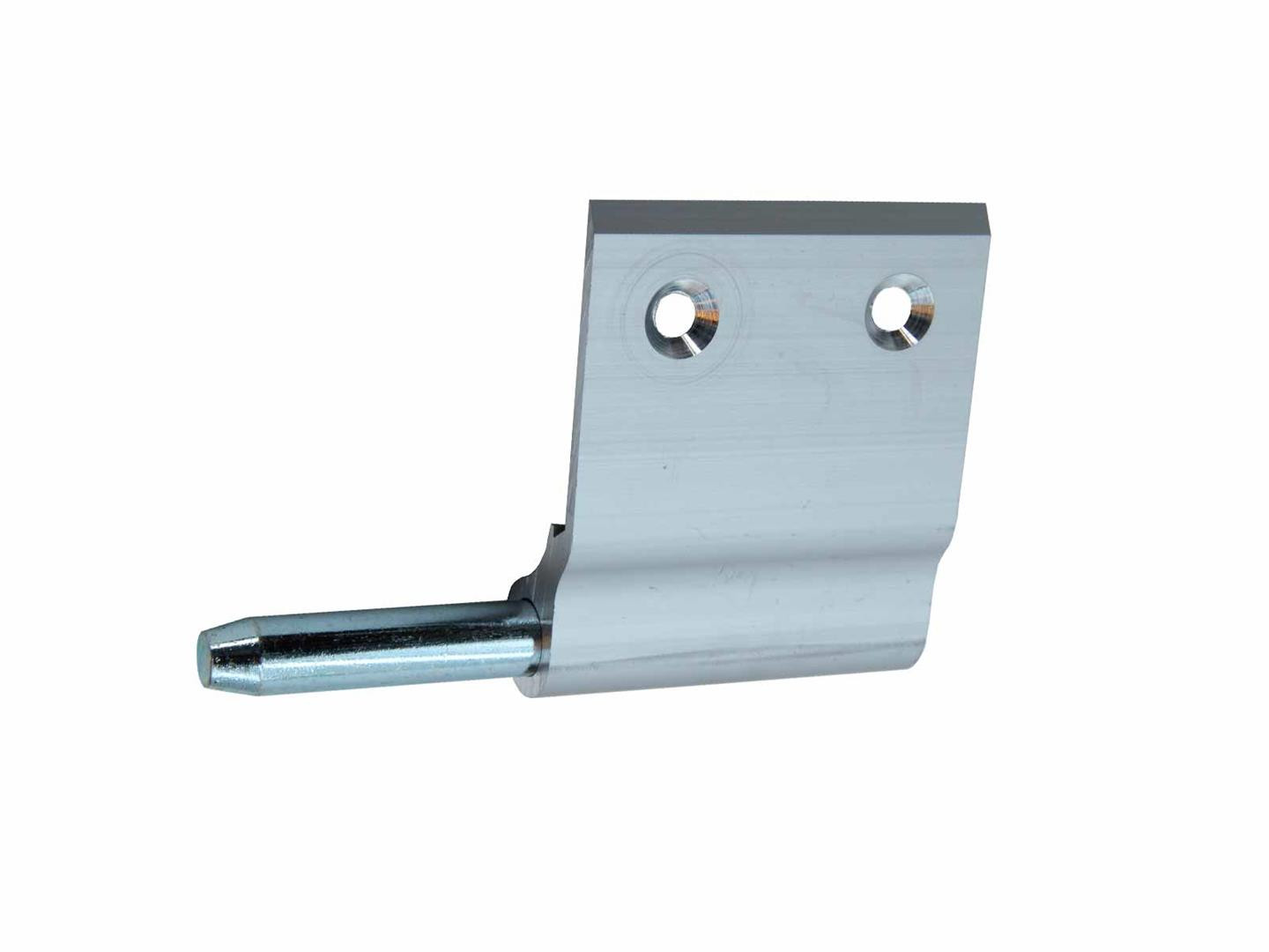 Gångjärn vänster 180/90mm m/tapp komplett alu