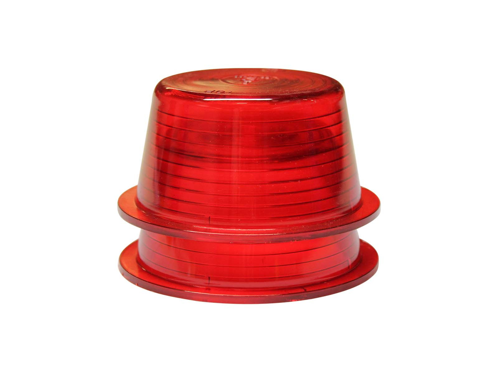 Glas för markeringslampa röd