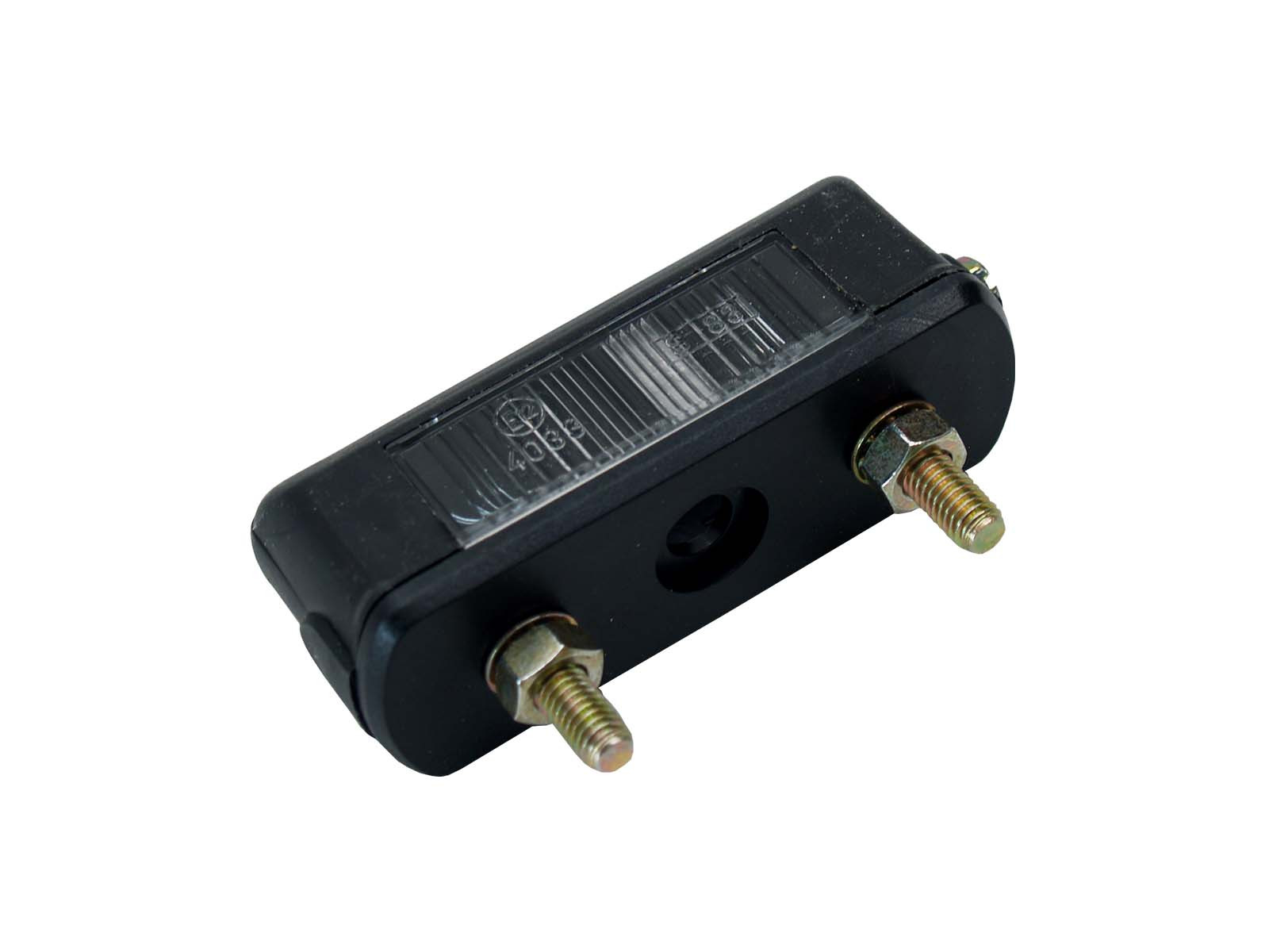 Registreringsbelysning 80x28mm