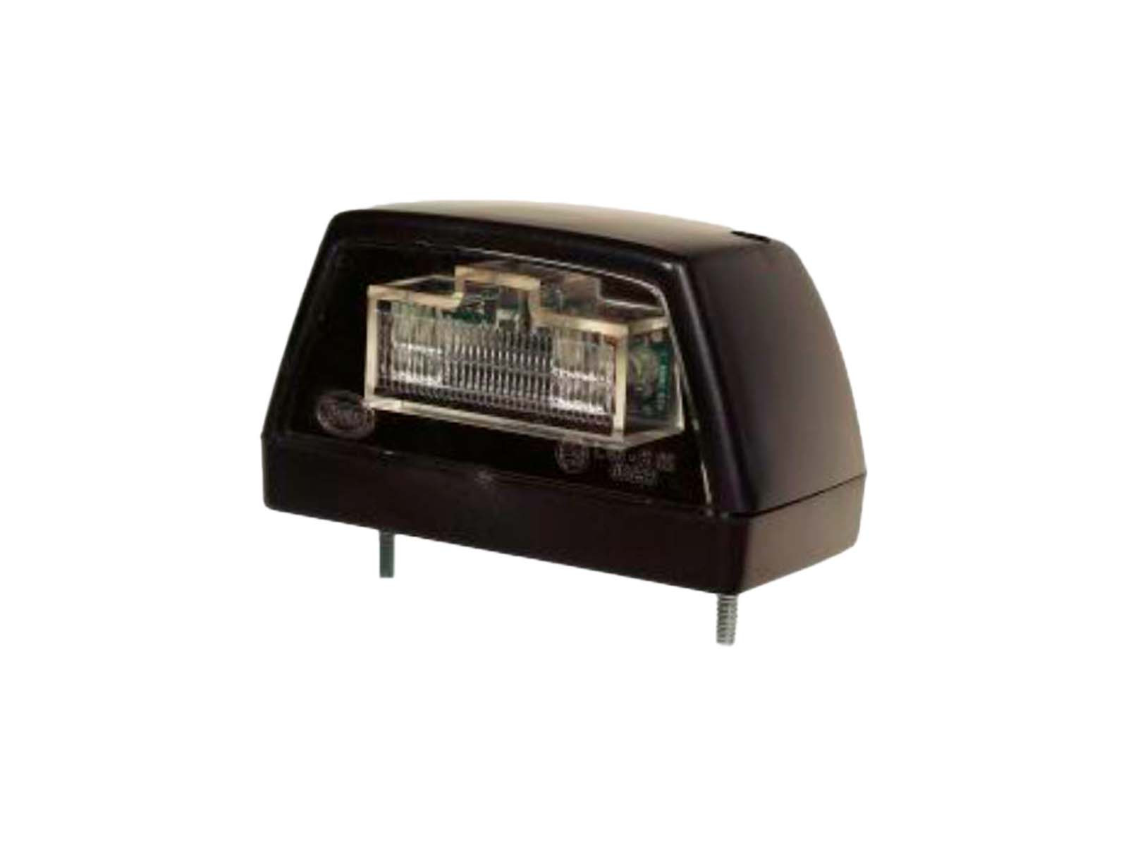 NORDLYS Nummerpladelygte LED 24V - sort