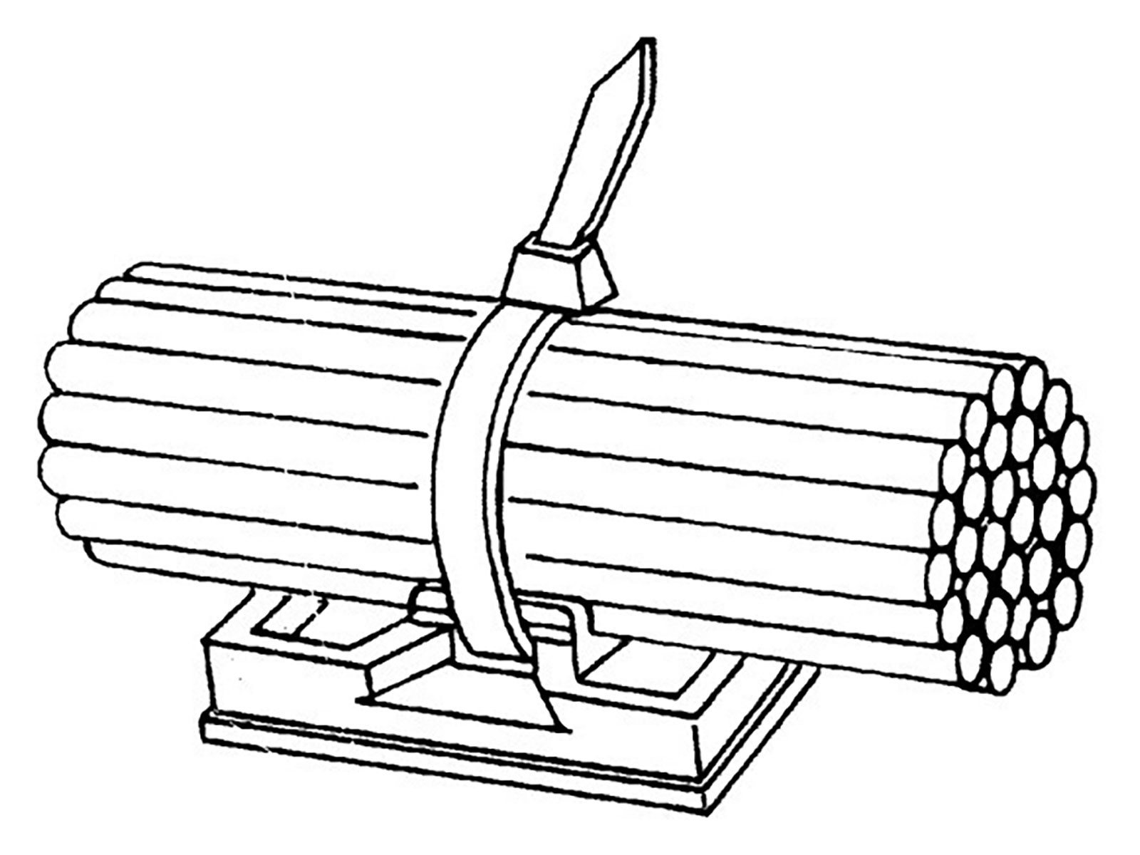 Strips festesokkel m/lim  27,7x27,7x5,5mm - 8HL 707 879-012