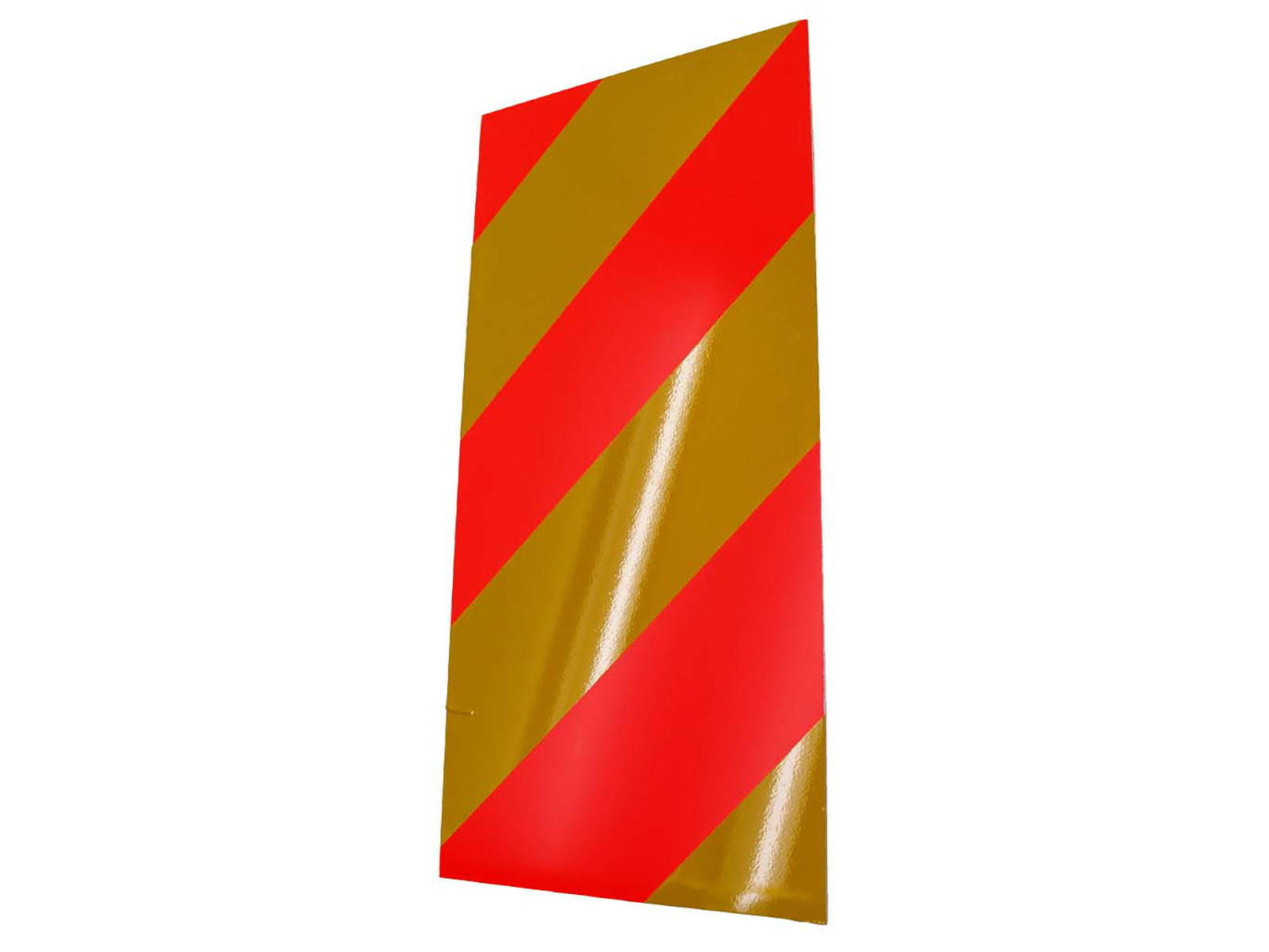 Reflex 525x250mm sidom. röd/gul vänster norden