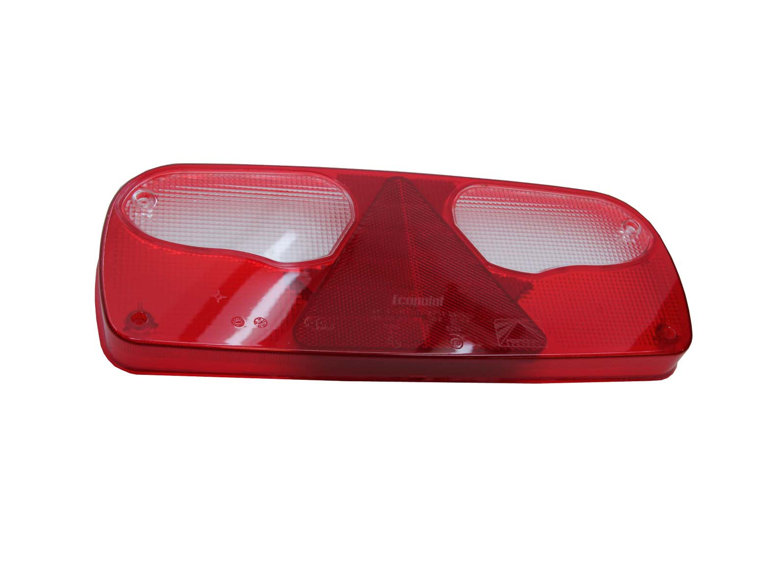 Glass for Ecopoint l m/trekant H/V - 18-8522-002