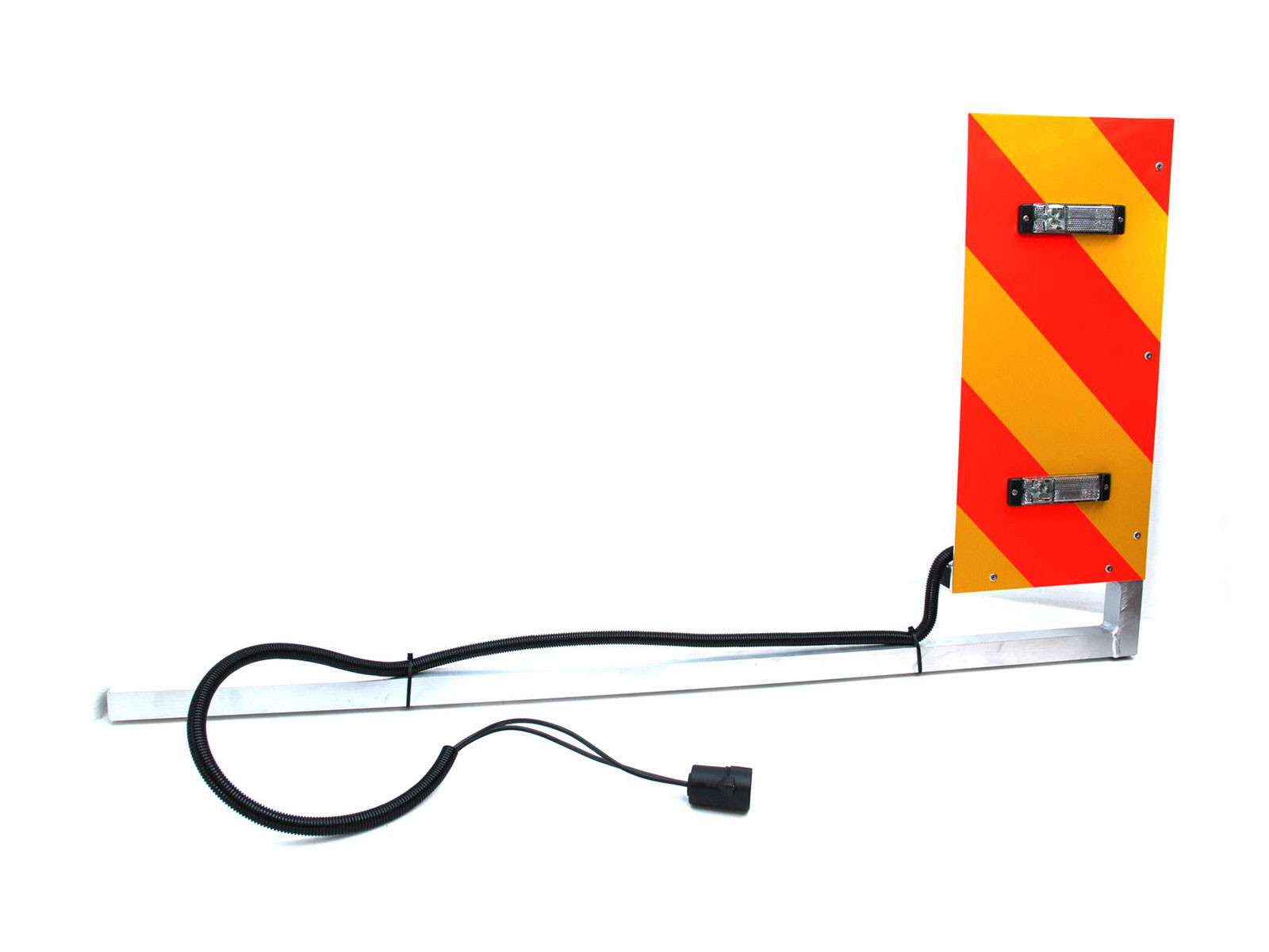 Breddmarkering m/lampa kompl. Vänster Fram Alu NORGE