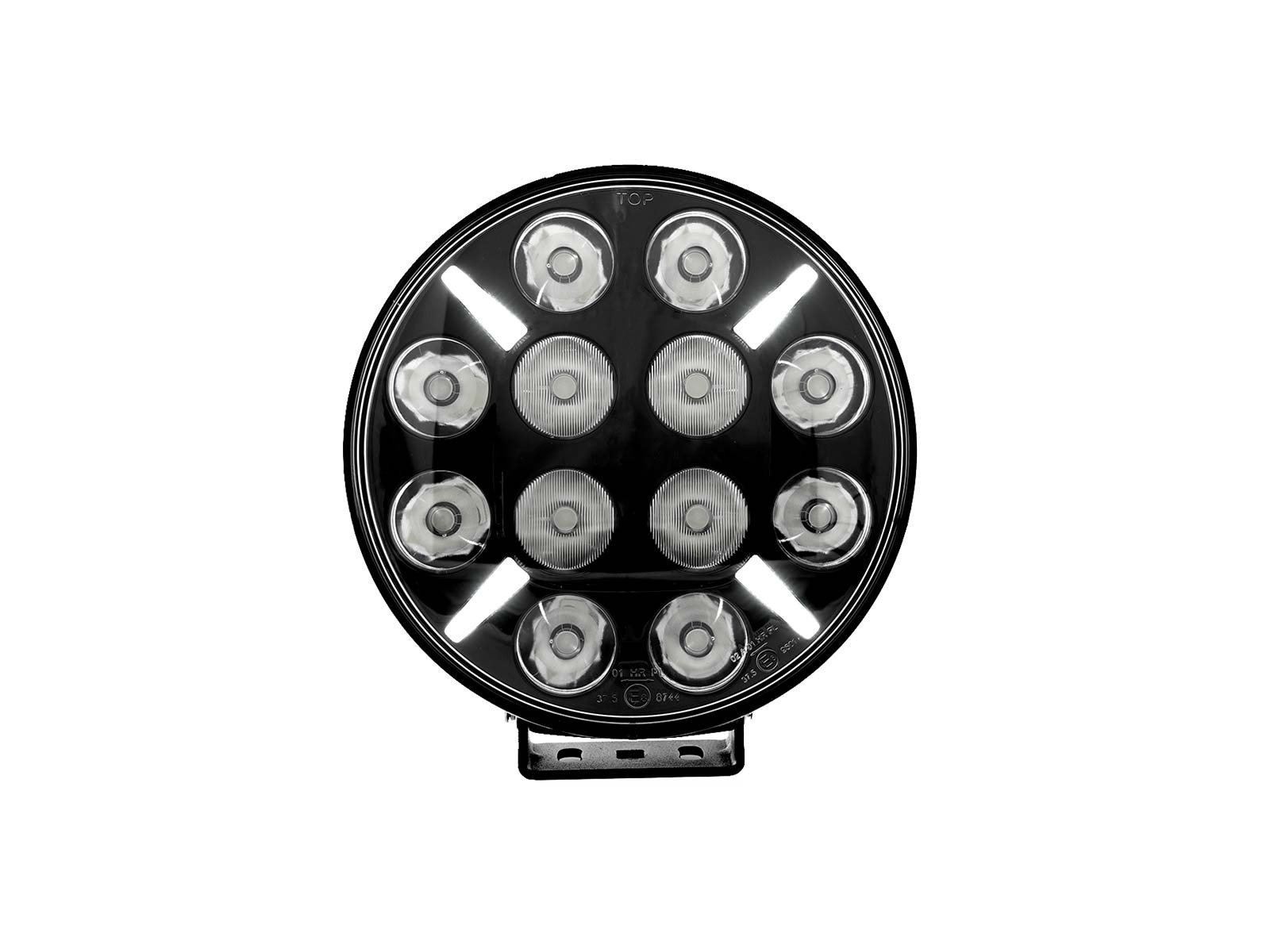 Fjärrljus Brt Led 9" m/park 12000lm