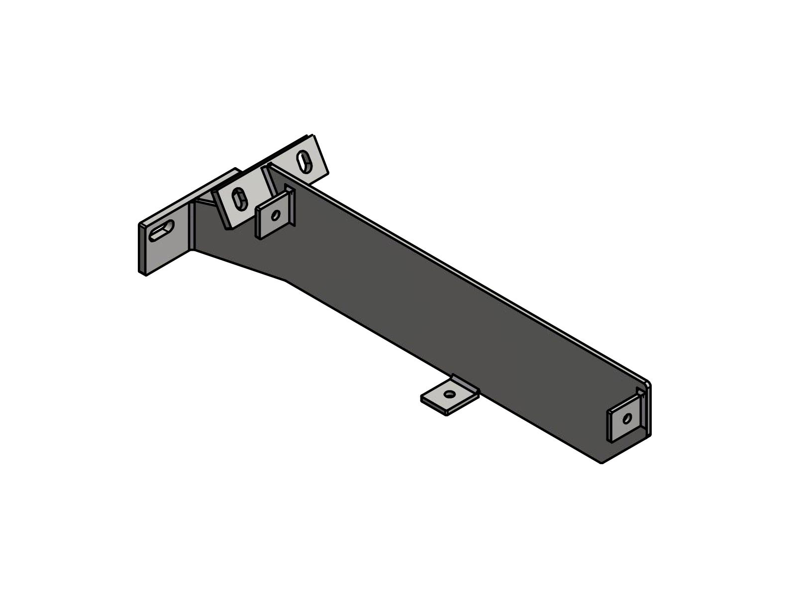 Konsol för nätlåda höger