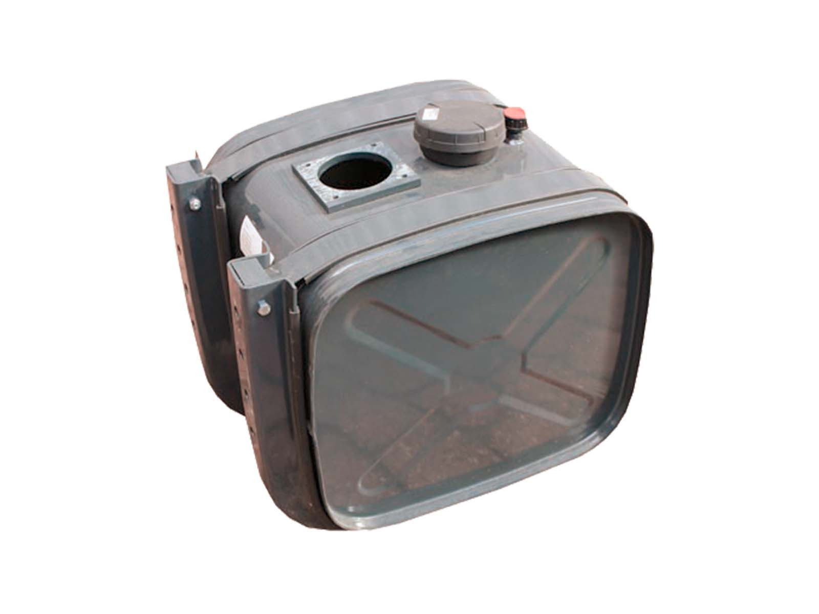 Hydraultank 600x400x450mm 100L stål