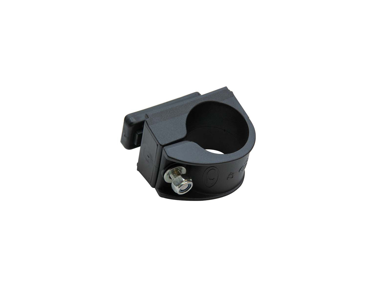 Skärmhållare ø42 justerbar m/1st bult 4-pack