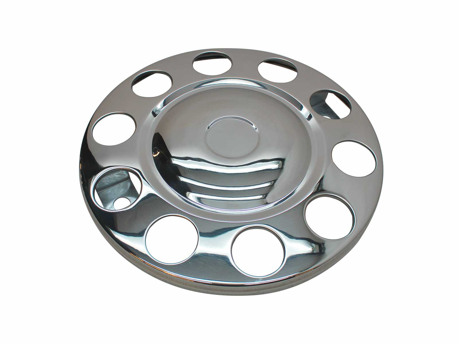 Navring 10 hål stängd bd 335mm rostfri