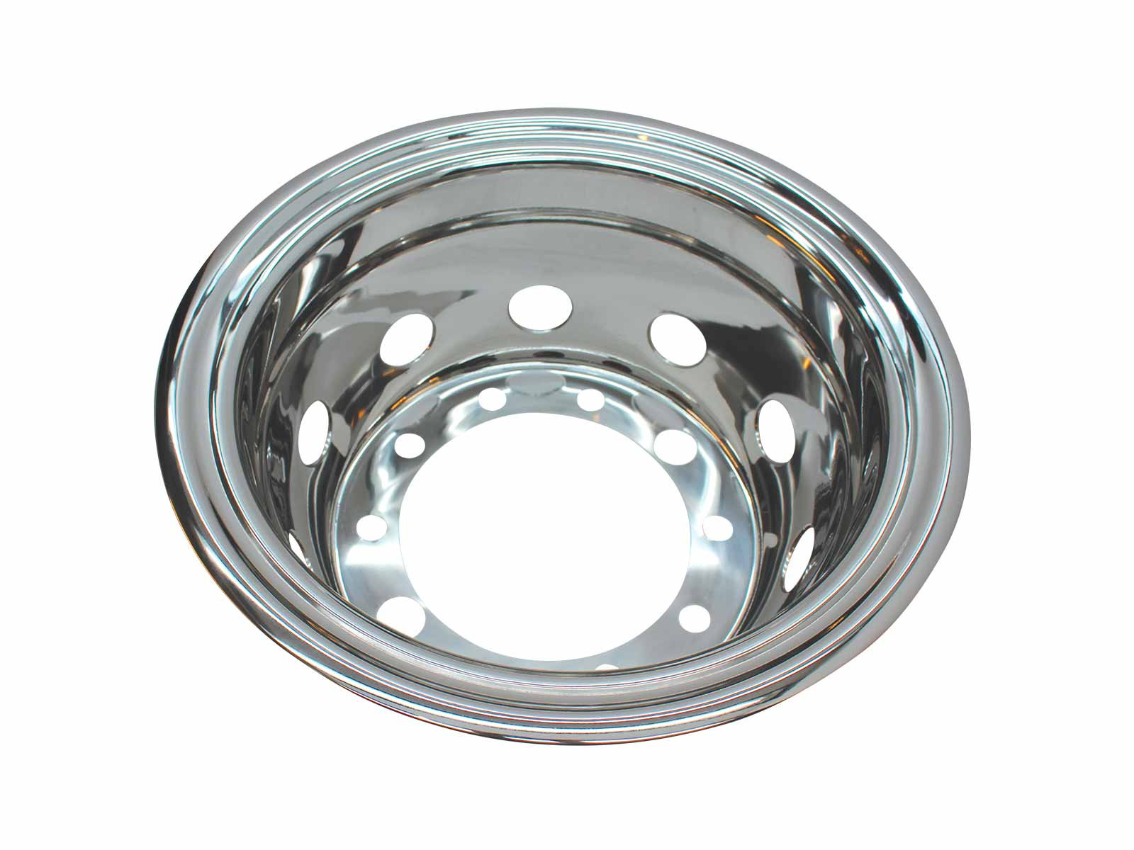 Bakkapsel 22,5x8,25 djup rostfri