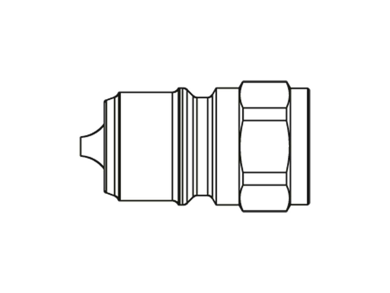 Koppling Eliminator ½” hane T-serie - Tema 5021-QC