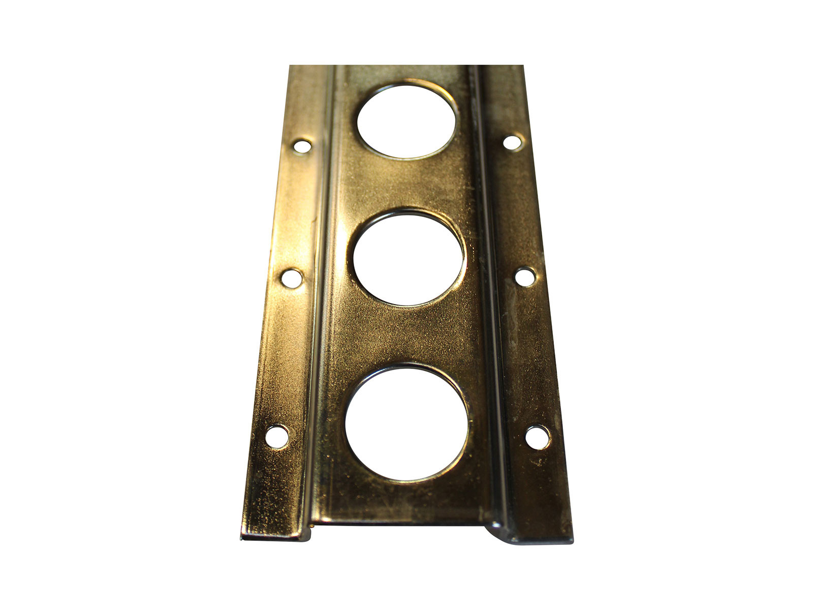 Hålskena 3m  Ø25 hål galvaniserad