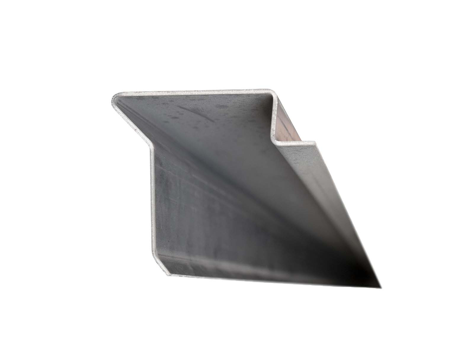 Flakkantprofil 4x28mm x7m rå