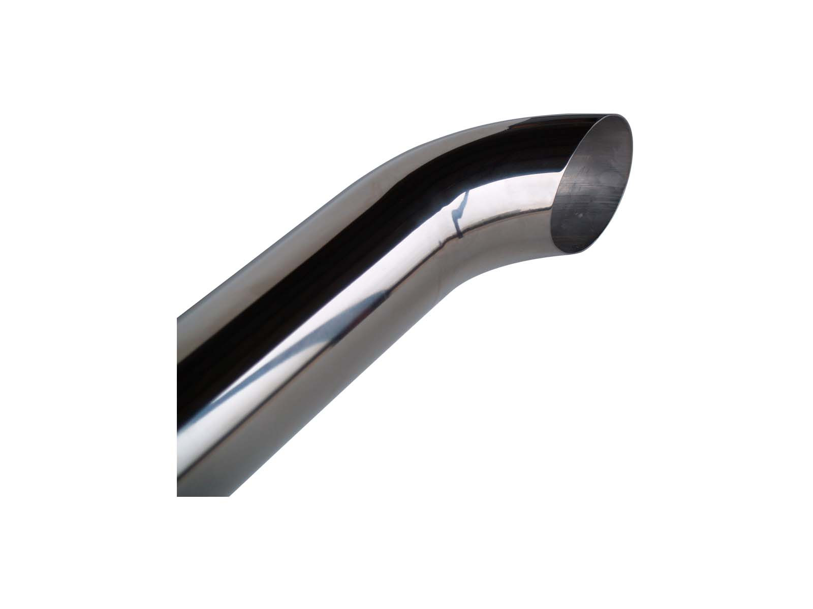 Rör polerat 127mm 2,5m m/böj rostfri