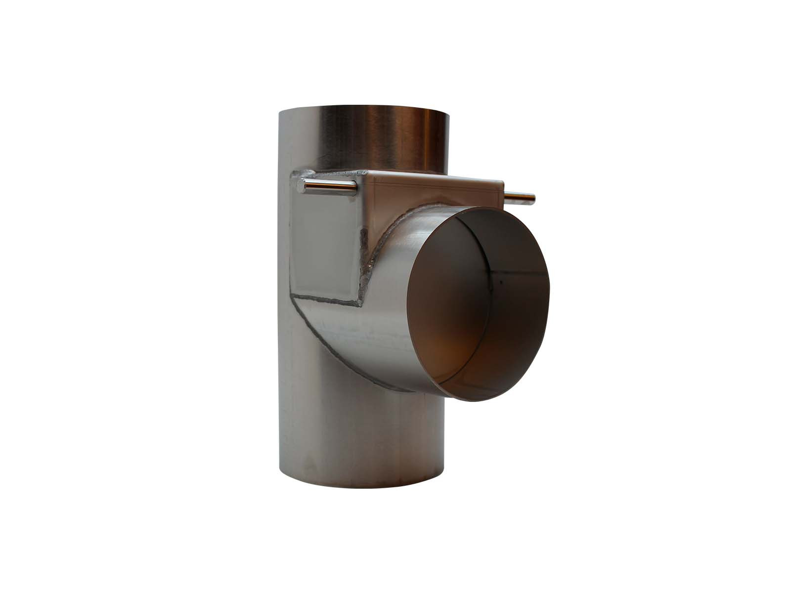 Avgasvändare 5.0 rund modell syrefast