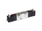 5/2-vejs magnetventil 1/4" m/spoler
