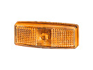 Markeringslampa gul med reflex 110×40×25 mm