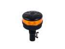 Blitzlygte orange LED 12/24V studs mont. - IP67. EMC R10, ECE R65