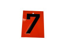 Siffra 7  rostfri