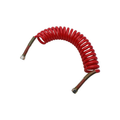 Luftslang PU röd arb.längd 4,5m