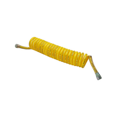 Luftslang PU gul arb.längd 4,5m