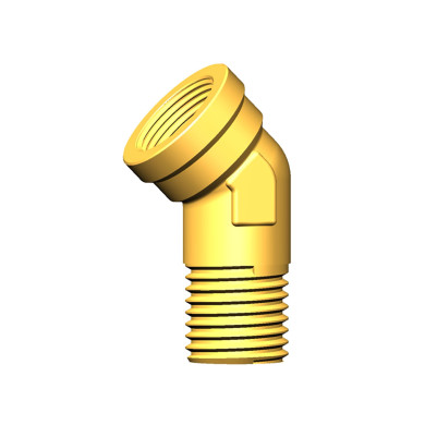 Raufoss Vinkelstykke 45° M22x1,5/M16x15-M22x1,5 - 6237881