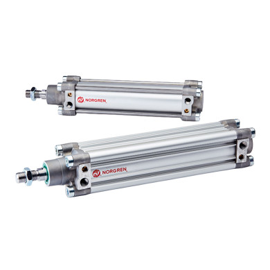 Dobbeltv. Sylinder Ø80x320mm Norgen
